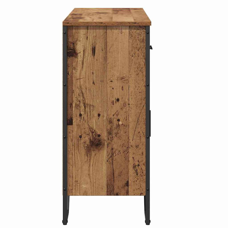 vidaXL Komód Régi fa 97 x 32,5 x 74,5 cm Faanyag