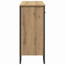 vidaXL Széf Artisan tölgy 97 x 32,5 x 74,5 cm