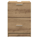 vidaXL Fürdőszoba Székény Artisan tölgy 40 x 37 x 59 cm Faanyag