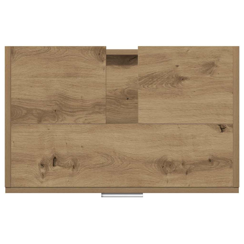 vidaXL Mosdó Szekrény fiókkal Artisan tölgy 59 x 37 x 59 cm Faanyag