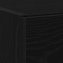 vidaXL Fürdőszoba Székény fiókkal Fekete tölgy 59 x 37 x 59 cm Faanyag