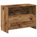 vidaXL Fürdőszoba Székény fiókkal Öreg fa 78 x 37 x 59 cm Faanyag