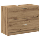 vidaXL Fürdőszoba Székény Artisan tölgy 78 x 37 x 59 cm Faanyag