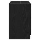 vidaXL Fürdőszoba Székény fiókkal Fekete tölgy 78 x 37 x 59 cm Faanyag