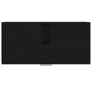 vidaXL Fürdőszoba Székény fiókkal Fekete tölgy 78 x 37 x 59 cm Faanyag