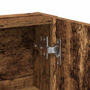 vidaXL Öltöztetőasztal fiókkal Öreg fa 80 x 35 x 132 cm Faanyag