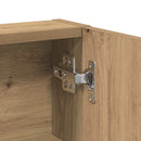 vidaXL Öltöztetőasztal fiókkal kézműves tölgy 80 x 35 x 132 cm Faanyag