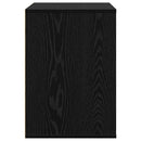 vidaXL Fiókos szekrény fiókkal Egyéb Fekete 60 x 41 x 58 cm Faanyag