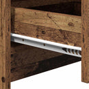 vidaXL Éjjeliszekrény fiókkal Régi fa 38 x 34 x 61 cm Faanyag