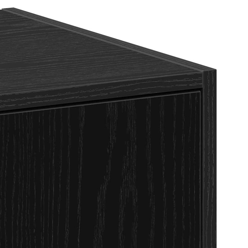 vidaXL Gyógyszertári Szekrény Musta tammi 30 x 41 x 77.5 cm Faanyag