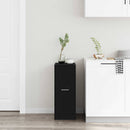 vidaXL Gyógyszertári Szekrény Musta tammi 30 x 41 x 77.5 cm Faanyag