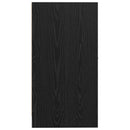 vidaXL Gyógyszertári Szekrény Musta tammi 30 x 41 x 77.5 cm Faanyag