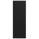 vidaXL Gyógyszertári Szekrény Musta tammi 30 x 41 x 118 cm Faanyag
