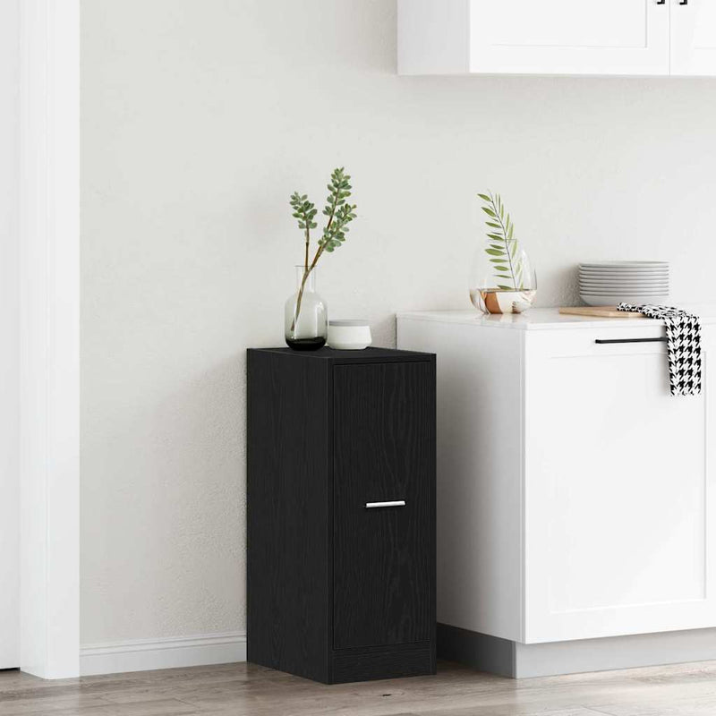 vidaXL Gyógyszertári Szekrény Musta tammi 40 x 41 x 77.5 cm Faanyag