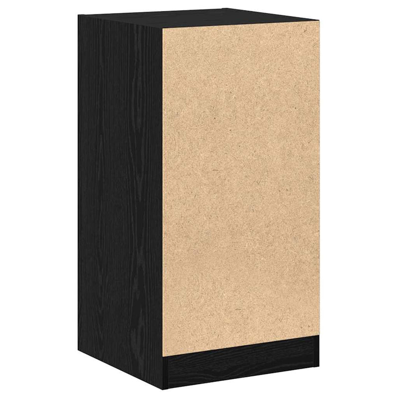 vidaXL Gyógyszertári Szekrény Musta tammi 40 x 41 x 77.5 cm Faanyag