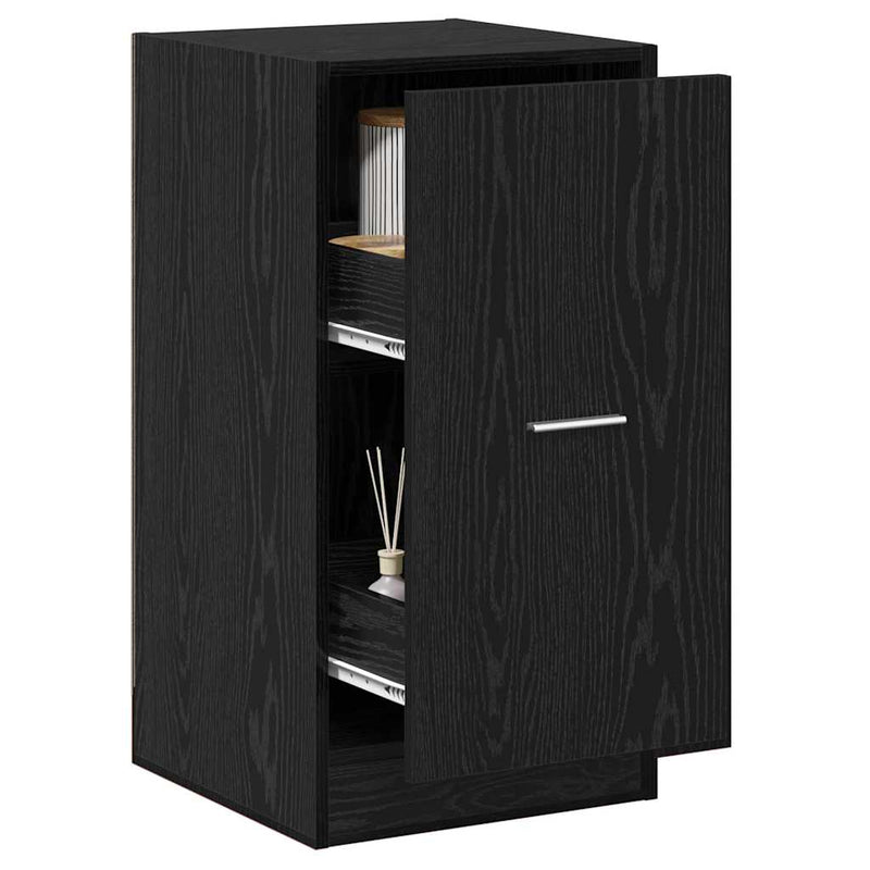vidaXL Gyógyszertári Szekrény Musta tammi 40 x 41 x 77.5 cm Faanyag