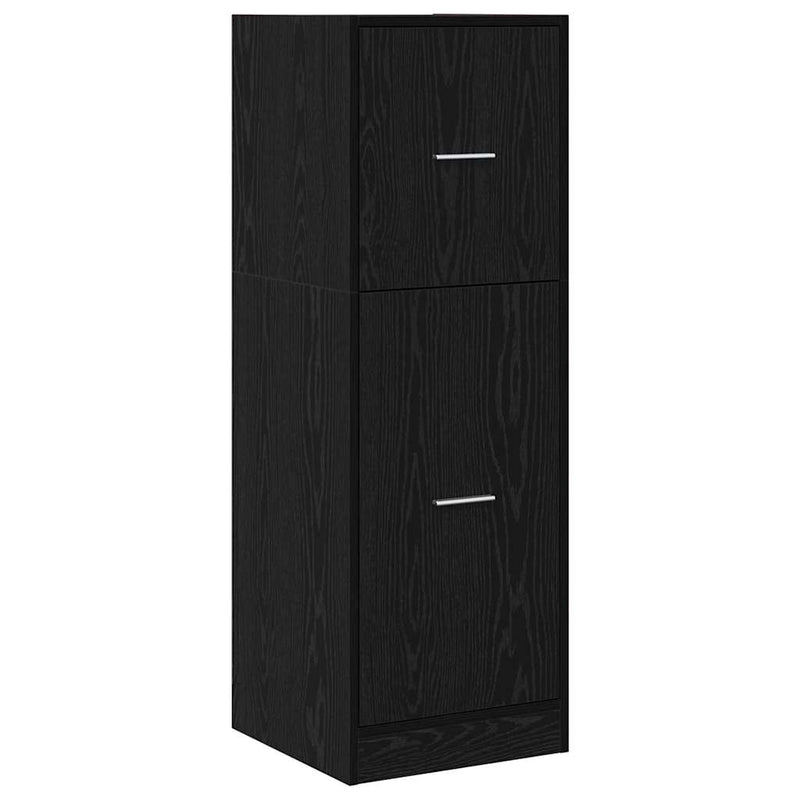 vidaXL Gyógyszertári Szekrény Musta tammi 40 x 41 x 118 cm Faanyag