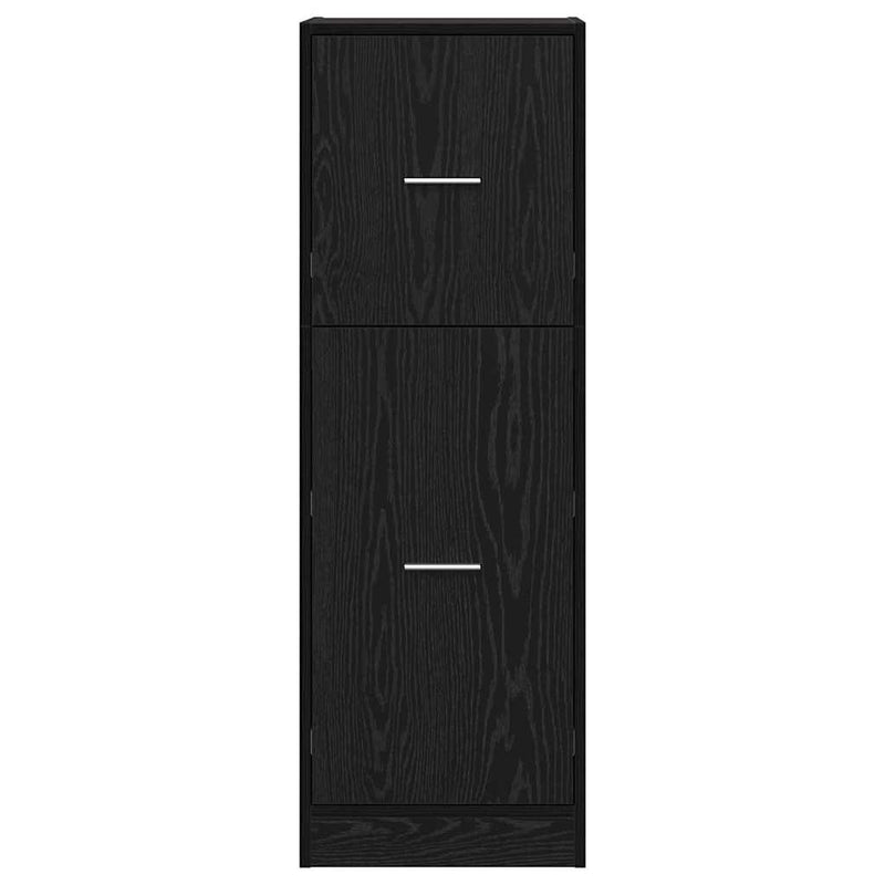 vidaXL Gyógyszertári Szekrény Musta tammi 40 x 41 x 118 cm Faanyag