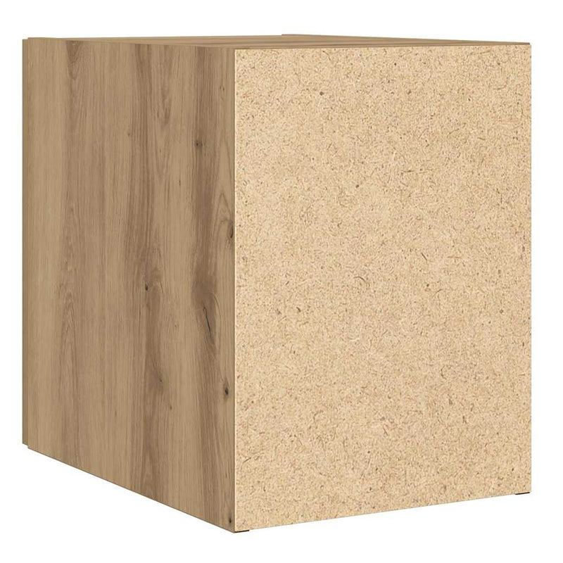 vidaXL Fali szekrény Kézműves tölgy 30x42.5x40 cm Műszaki fa