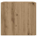 vidaXL Fali szekrény Artisan tölgy 30 x 42.5 x 39.5 cm Faanyag