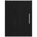 vidaXL Fali szekrény Fekete tölgy 30 x 42.5 x 39.5 cm Faanyag