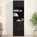 vidaXL Fali Szekrény Musta tammi 70 x 42.5 x 40 cm Faanyag