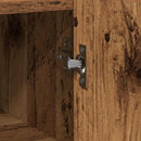 vidaXL Oldalfal Régi fa 45 x 35 x 75 cm Faanyag