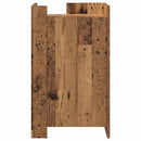 vidaXL Oldalfal Régi fa 45 x 35 x 75 cm Faanyag