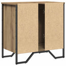 vidaXL Fürdőszobai mosdószekrény Artisan tölgy 60 x 35 x 60 cm Faanyag