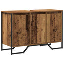 vidaXL Mosdókagyló Szekrény Egyéb Öreg fa 91 x 35 x 60 cm Faanyag