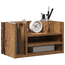 vidaXL Íróasztali rendező Öreg fa 44,5 x 24 x 25 cm Faanyag
