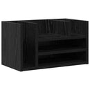 vidaXL Íróasztali rendező Öreg fa 44,5 x 24 x 25 cm Faanyag
