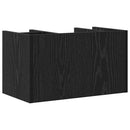 vidaXL Íróasztali rendező Öreg fa 44,5 x 24 x 25 cm Faanyag