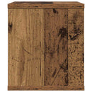 vidaXL Íróasztali rendező Öreg fa 36 x 26 x 29,5 cm Faanyag
