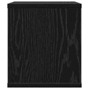 vidaXL Íróasztali rendező Fekete tölgy 36 x 26 x 29,5 cm Faanyag