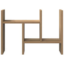 vidaXL Íróasztali rendező kézműves tölgy 34.5 x 15.5 x 35.5 cm Faanyag