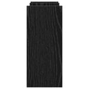 vidaXL Íróasztali rendező Fekete tölgy 50 x 15,5 x 35,5 cm Faanyag