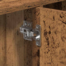 vidaXL Fürdőszoba Székény polcokkal Öreg fa 90 x 29 x 55 cm Faanyag