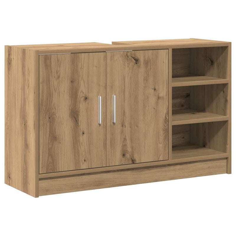 vidaXL Mosdószekrény Artisan tölgy 90 x 29 x 55 cm Faanyag