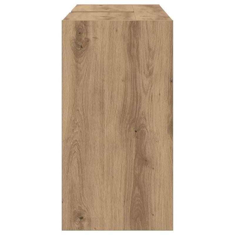 vidaXL Mosdószekrény Artisan tölgy 90 x 29 x 55 cm Faanyag