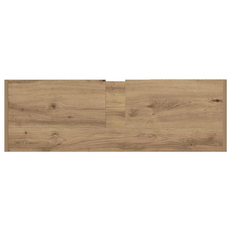vidaXL Mosdószekrény Artisan tölgy 90 x 29 x 55 cm Faanyag