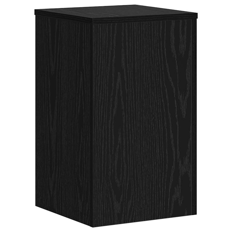 vidaXL Növényállvány 2 pcs Musta tammi 30 x 30 x 50 cm Faanyag