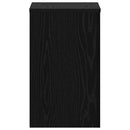 vidaXL Növényállvány 2 pcs Fekete tölgy 30 x 30 x 50 cm Faanyag