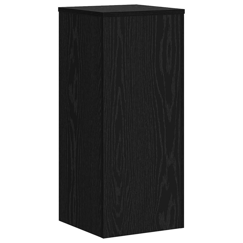 vidaXL Növényállvány 2 pcs Musta tammi 30 x 30 x 70 cm Faanyag
