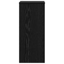 vidaXL Növényállvány 2 pcs Musta tammi 30 x 30 x 70 cm Faanyag