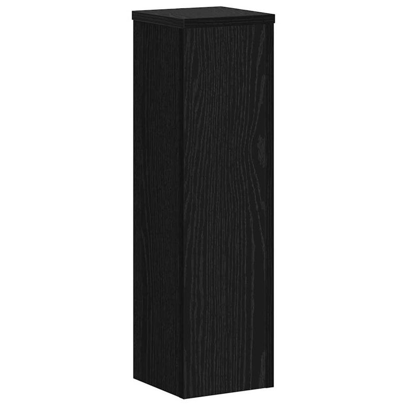 vidaXL Növényállvány 2 pcs Musta tammi 17 x 17 x 60 cm Faanyag