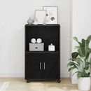 vidaXL Cabinet Fekete tölgy 55 x 40 x 82 cm
