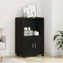 vidaXL Cabinet Fekete tölgy 55 x 40 x 82 cm