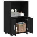 vidaXL Cabinet Fekete tölgy 55 x 40 x 82 cm