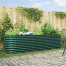 vidaXL Emelt Ágy Zöld 320 x 80 x 81 cm Acél